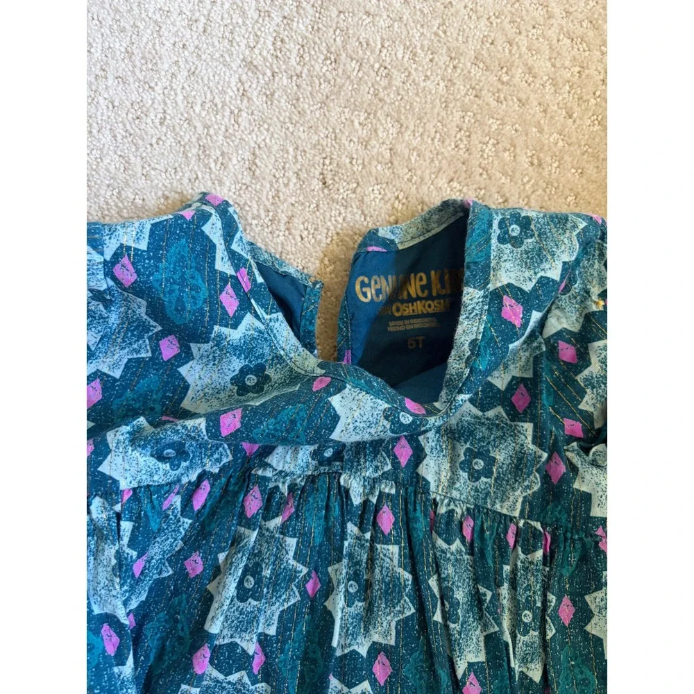 Four 5T Dress Bundle Old Navy Gap Osh Kosh Toddler Multicolor Casual Schoolcore